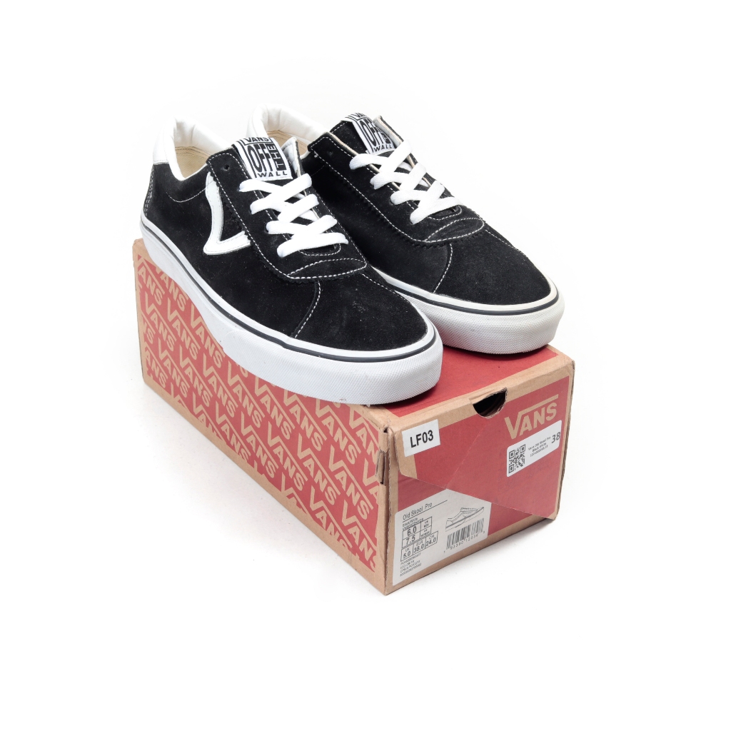 Vans Sport Suede Black White