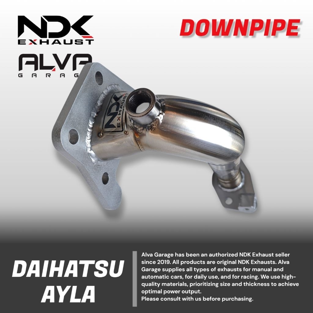 Downpipe Agya Ayla 1000cc NDK EXHAUST