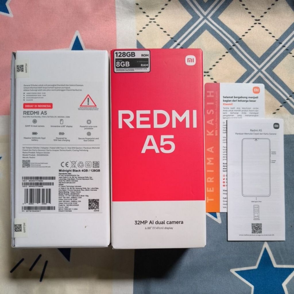dus box redmi A5 original copotan