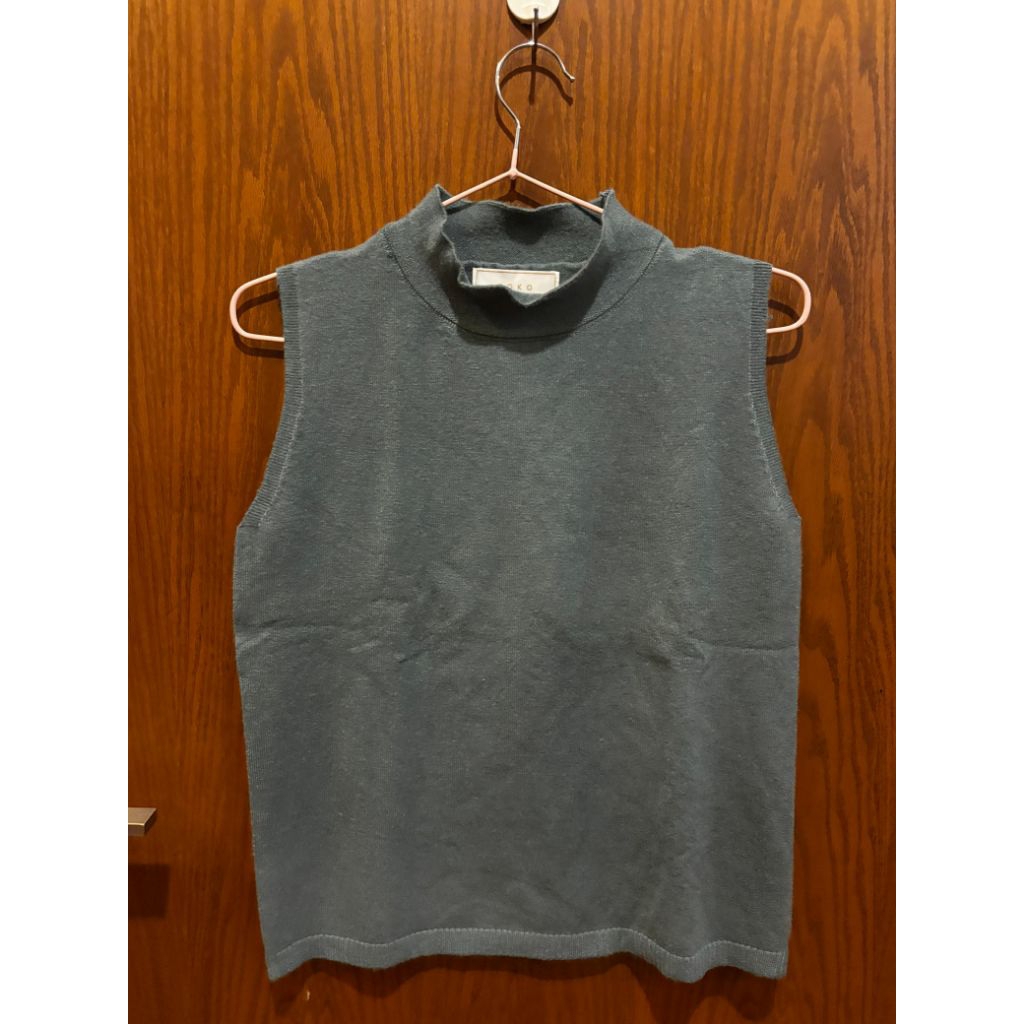 KOKO ATASAN RAJUT HIJAU BOTOL