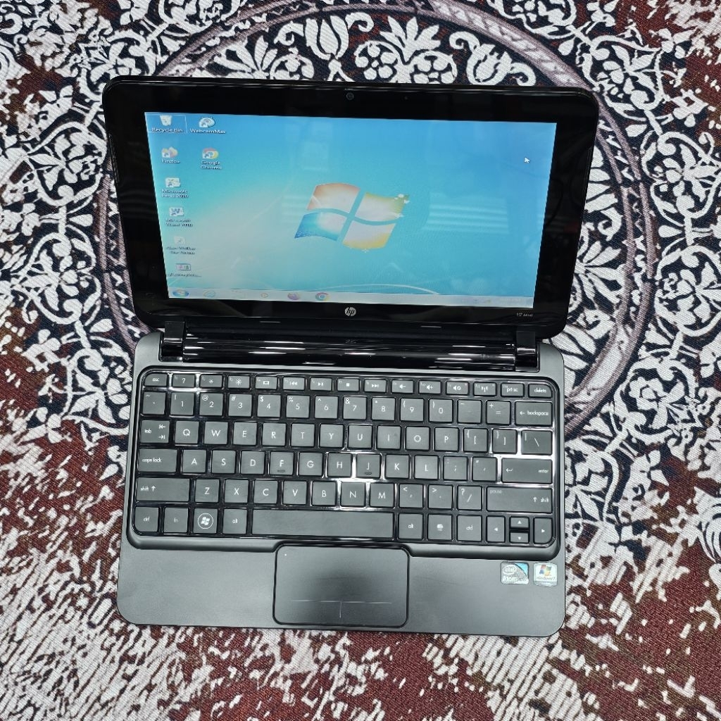 Laptop Kecil Merek HP Notebook Hp mini intel Atom Ram 2GB HDD 320GB Second berkwalitas Windows 7