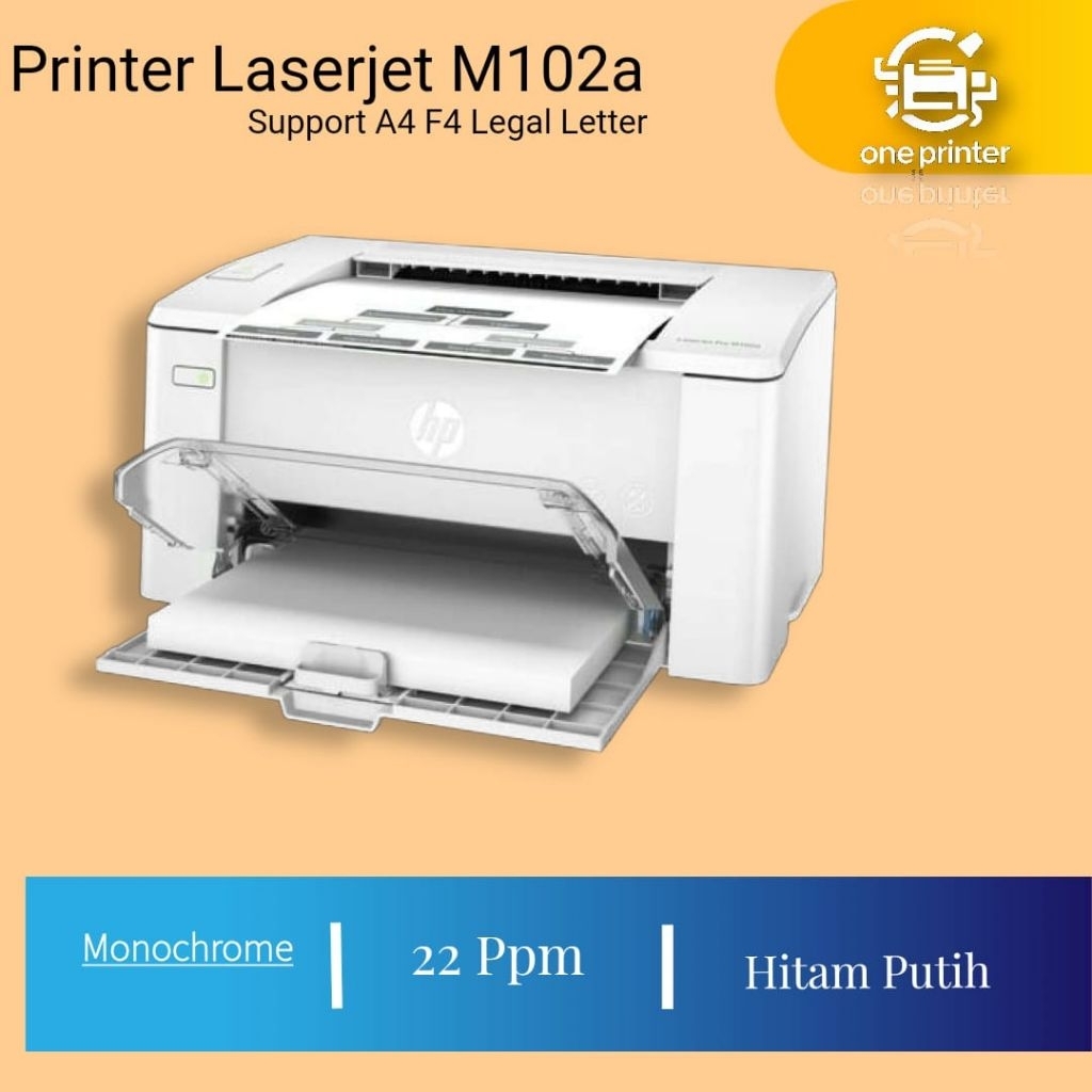 Laserjet printer Hp M102a Secon Bergaransi Ready Printer Hp Laserjet Pro M102a Bekas