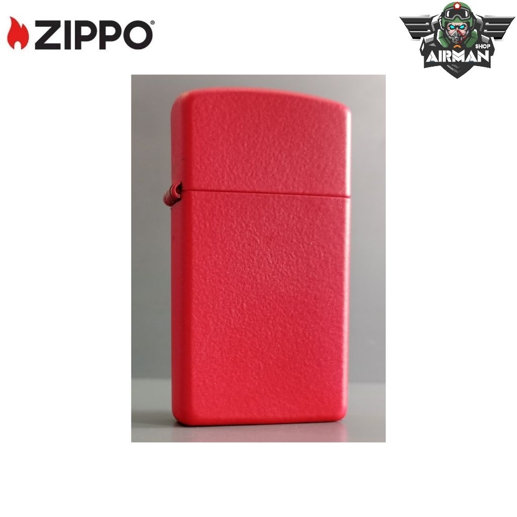 Zippo Slim Red Matte