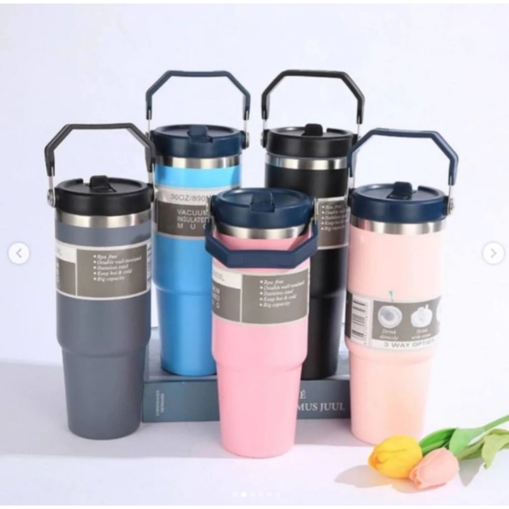 Tumbler Tahan Panas & Dingin type 840 Uk 900ml Free Box