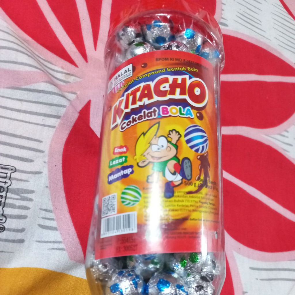 Coklat Bola Kitacho - 100 Pcs @5gr