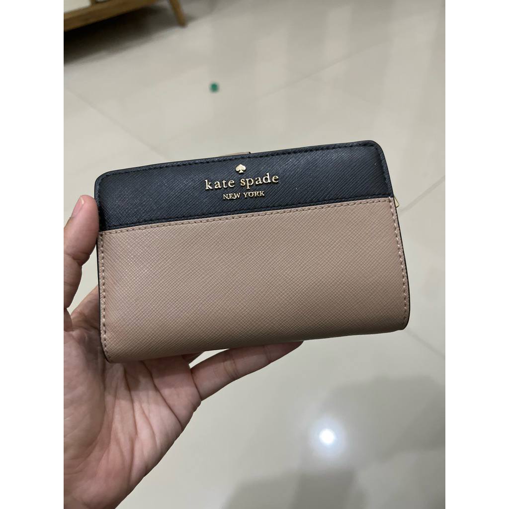 Preloved Dompet KS Kate Spade Madison Bifold Original Authentic