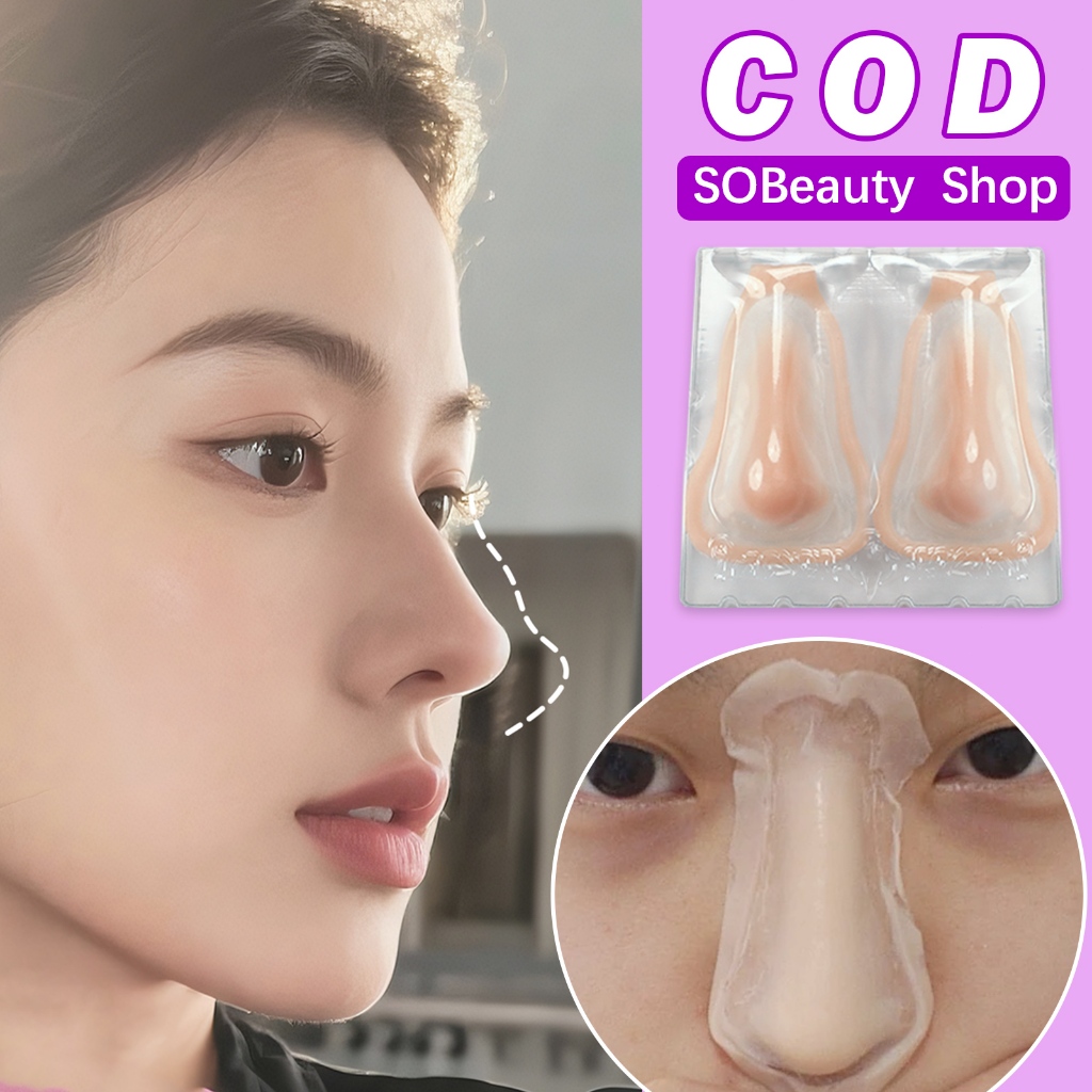 Cosplay Anime Hidung Palsu Silikon Tempel Alat Pemancung Hidung Mancung Nose Up 3D SFX Makeup WTHB