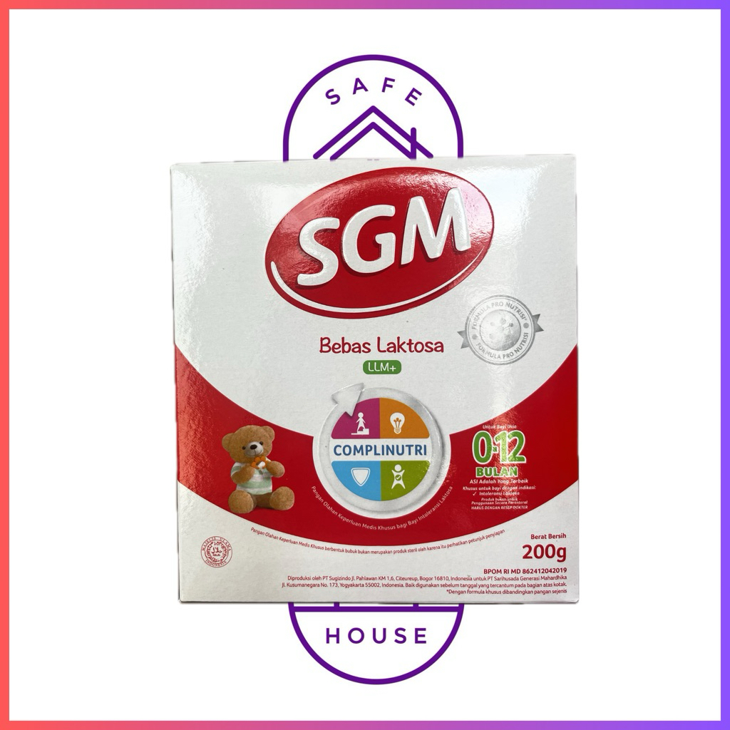 SGM LLM 200gr susu bebas lactosa