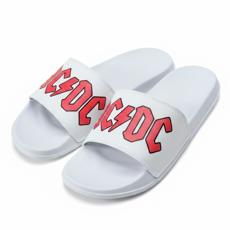 SANDAL SLOP AC/DC SENDAL SLIP ON PRIA WANITA HIGH QUALITY NYAMAN RINGAN