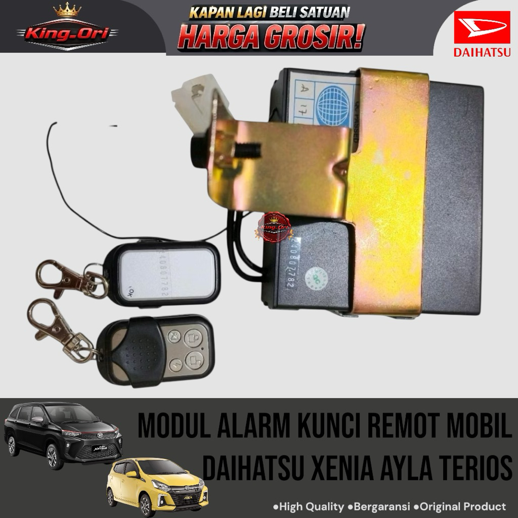 MODUL ALARM KUNCI REMOT MOBIL DAIHATSU XENIA AYLA TERIOS ORIGINAL