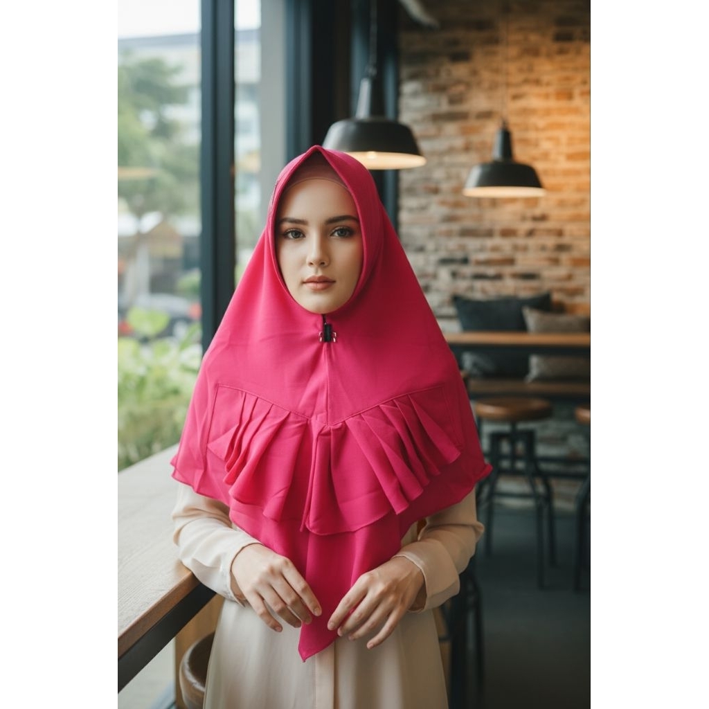 [006] Hijab Instan Dewasa Remaja Khanza Ori by FH Scarf
