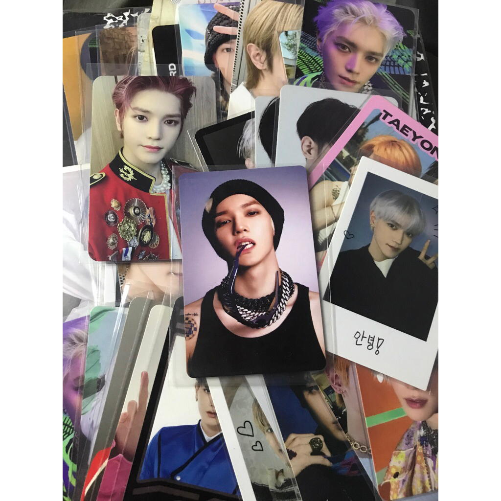 official pc photocard taeyong nct 127 yzy favorite ld 2 baddies uc universe photopack pizza ay yo st