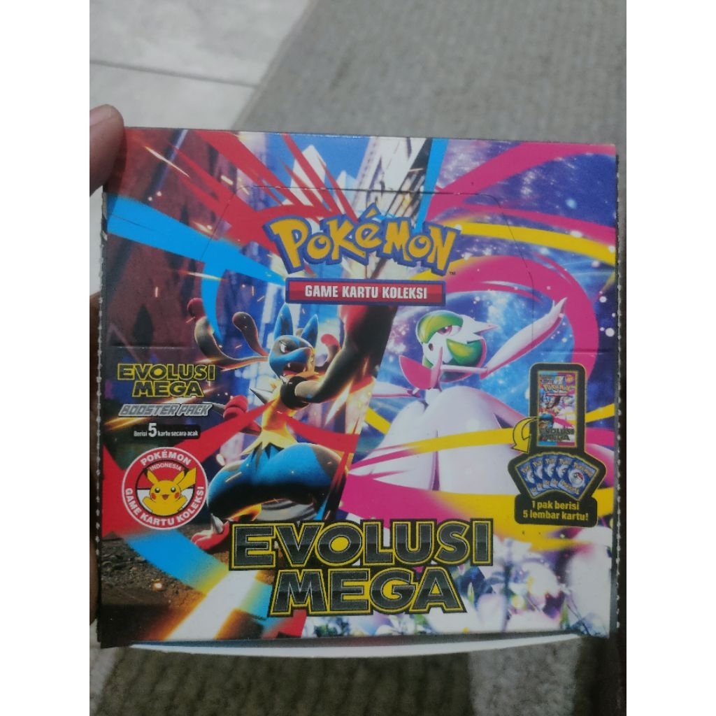kartu pokemon Evolusi Mega ORI