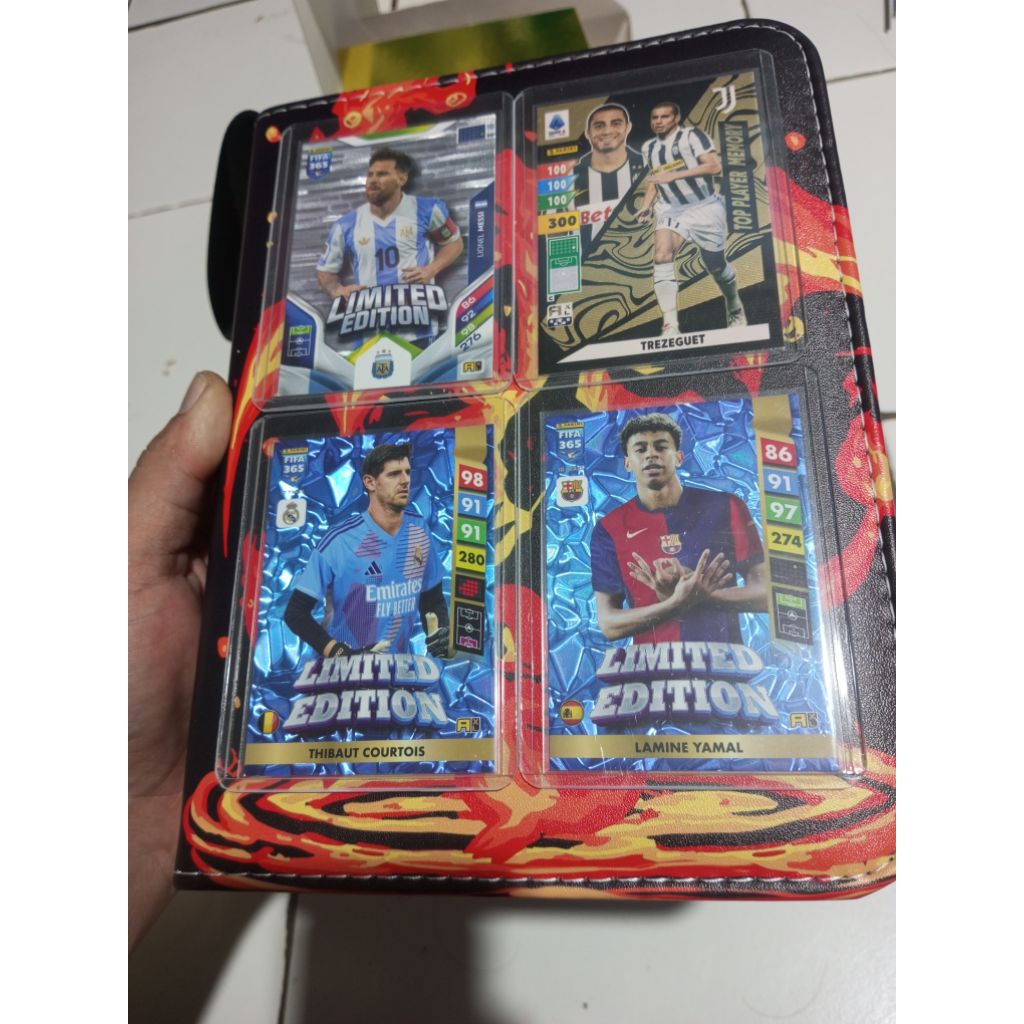 Kartu Bola Limited Edition Super Stella Lionel Messi Lamine Yamal Barcelona | Panini Adrenalyn XL 36
