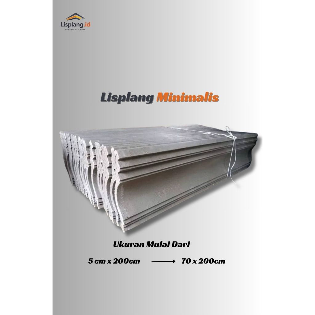 Lisplang Asli Beton | Lisplang Minimalis | Dekorasi Rumah