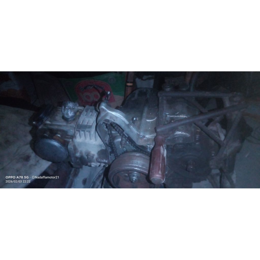 mesin bangau/garuda c125 pen 14mm blok 124cm head jamus 3valve