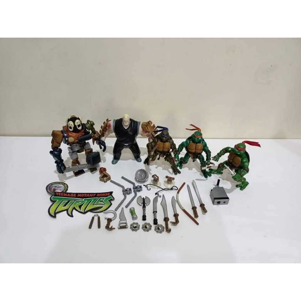 action figure tmnt set