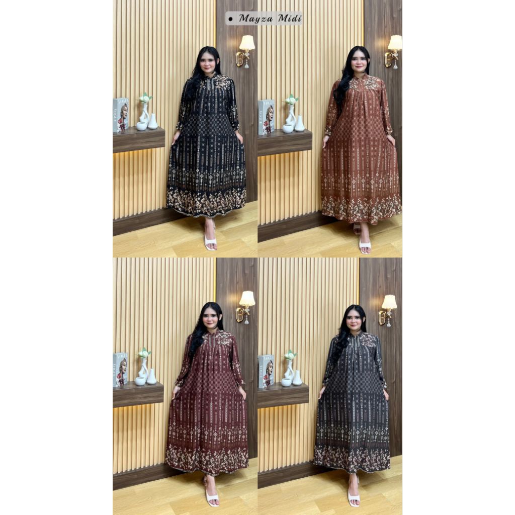 GAMIS ARABELA/MAYZA DRESS/MIDIDRESS BABYDOLL/MIDI RAYON GARIS/MIDIDRESS JUMBO/LONGDRESS GARIS/GAMIS