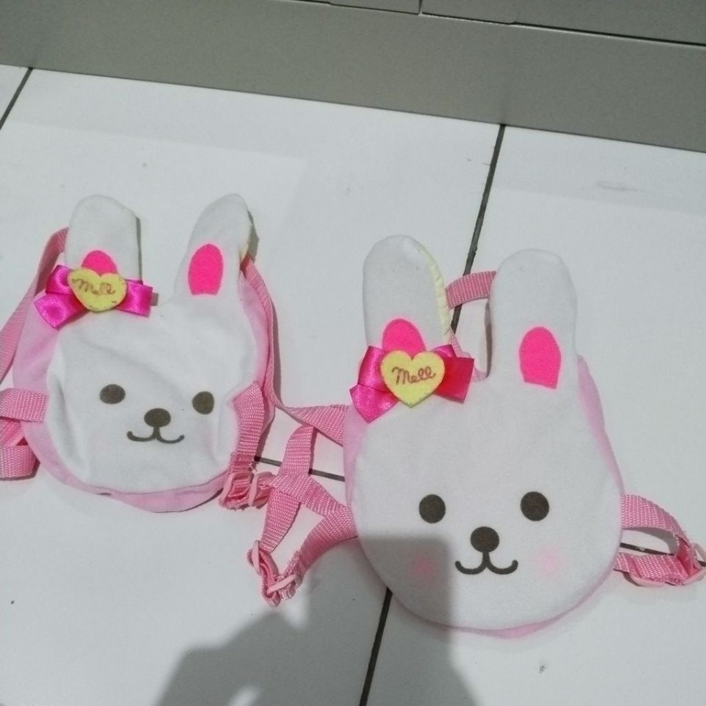 preloved mainan anak boneka mell chan gendongan