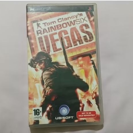 UMD game PSP Sony TOM CLANCY'S RAINBOWSIX VEGAS original sony buat psp 1000 2000 3000 street muluss 
