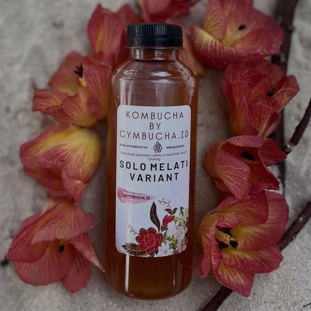 KOMBUCHA VARIAN SOLO MELATI BY CYMBUCHA.ID KOMBUCHA TEA KOMBUCHA SCOBY KOMBUCHA VIRAL KOMBUCHA MURAH
