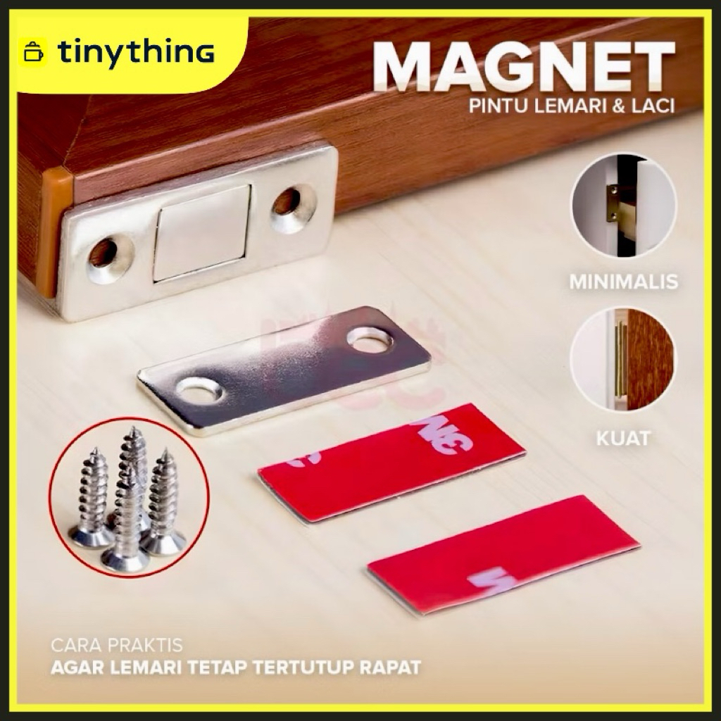 Magnet Perekat Pintu Magnet Pintu Lemari Magnet Laci Perekat Pintu Magnet Kunci Pintu Magnet Kunci P