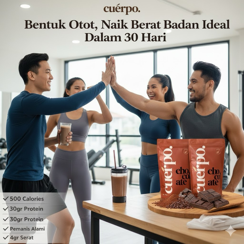 Susu Penggemuk Badan Cuerpo Tinggi Akan Kalori Protein