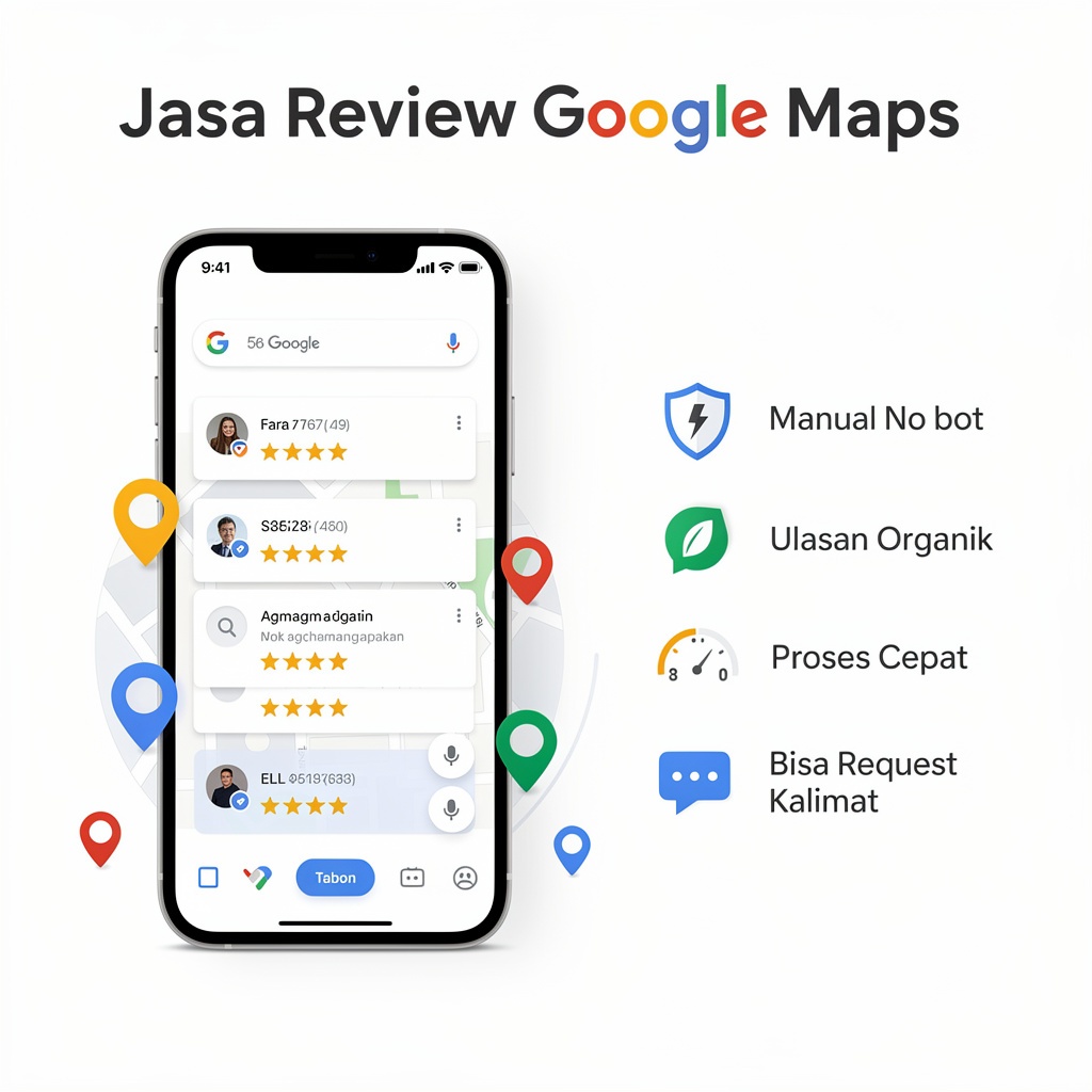 Jasa review google maps | Jasa ulasan google maps | Rating google maps terpercaya