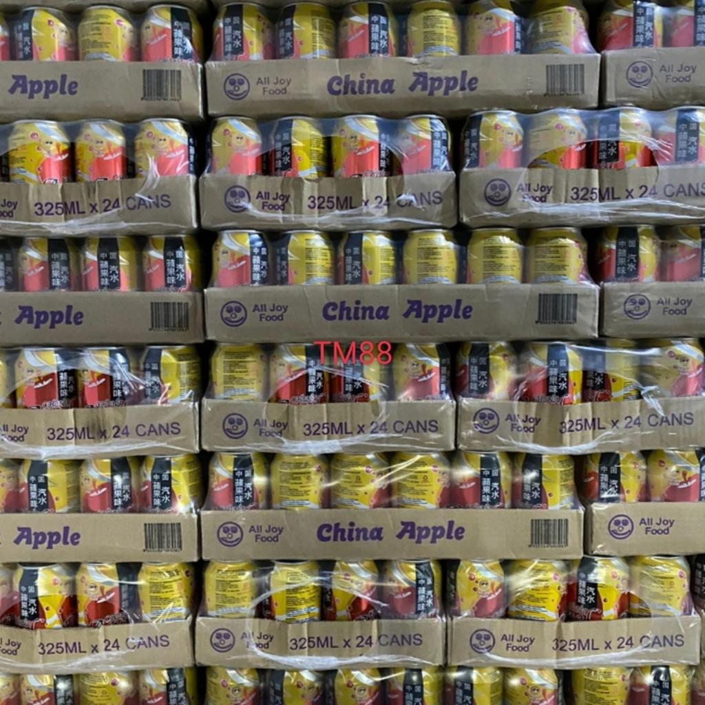 Minuman kaleng china apple imlek minuman kaleng china apel Soda isi 24 pc Minuman Kaleng Softdrink r