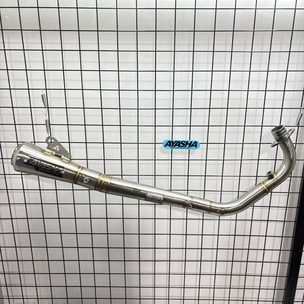 knalpot Sonic150R Supra GTR150 Prostreet Original Ayasha