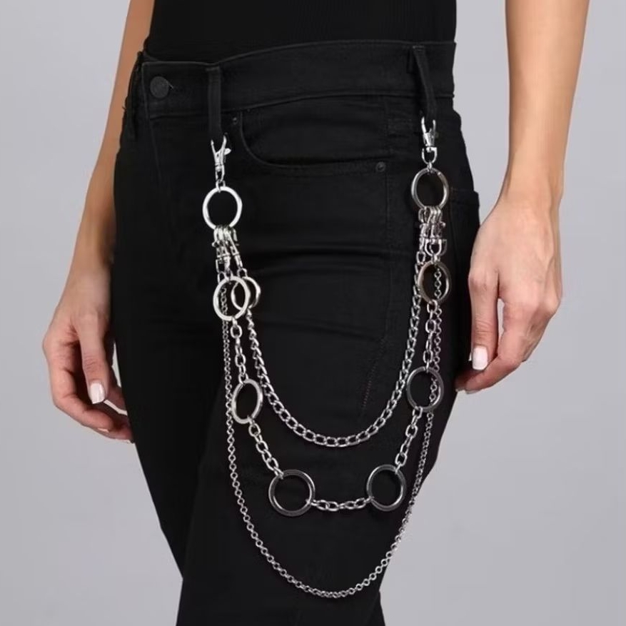 BUTIK RINDU (UKY) Sabuk aksesoris / chain belt accessories fashion korean harajuku style gothic rant