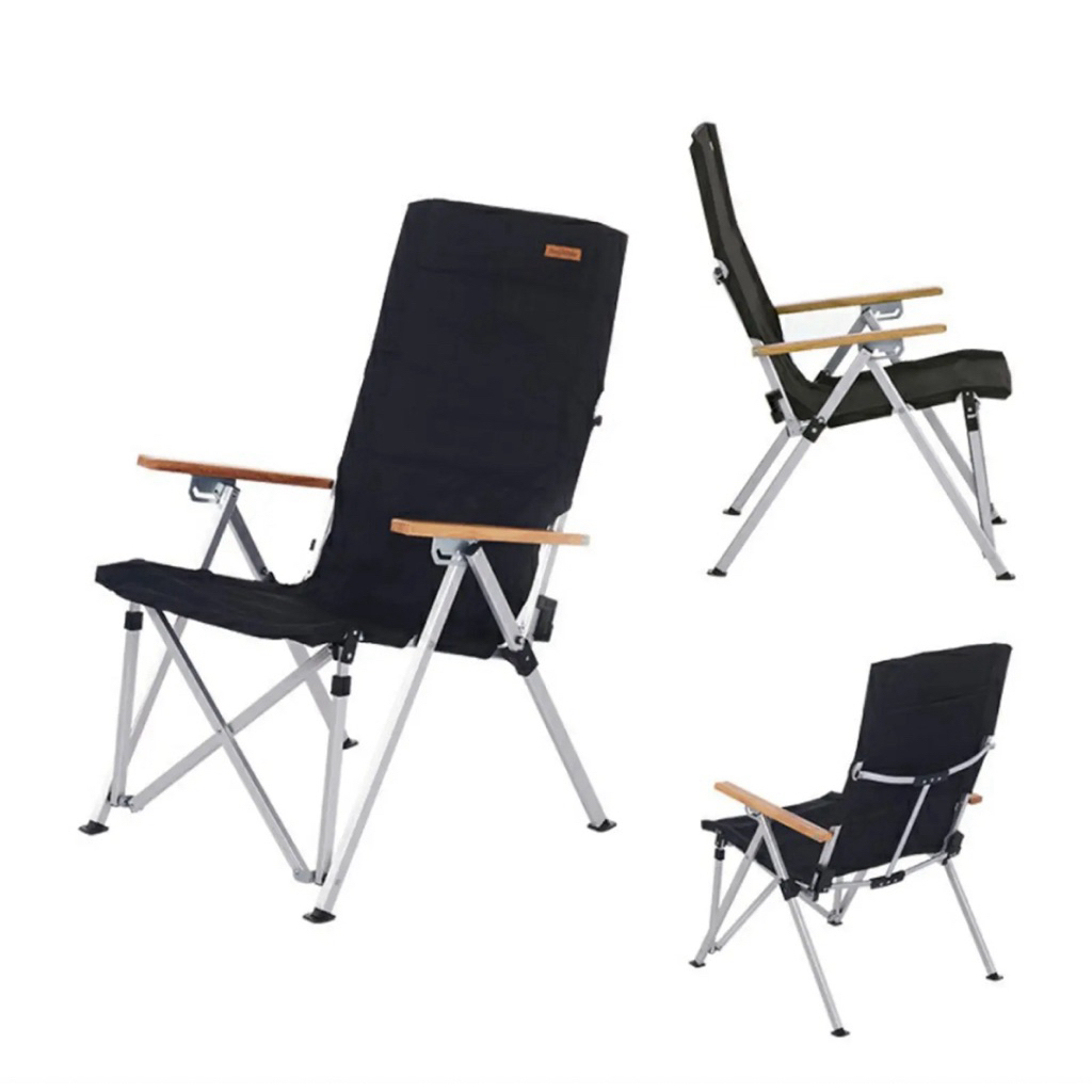 kursi lipat naturehike portable hitam NH17T003-Y