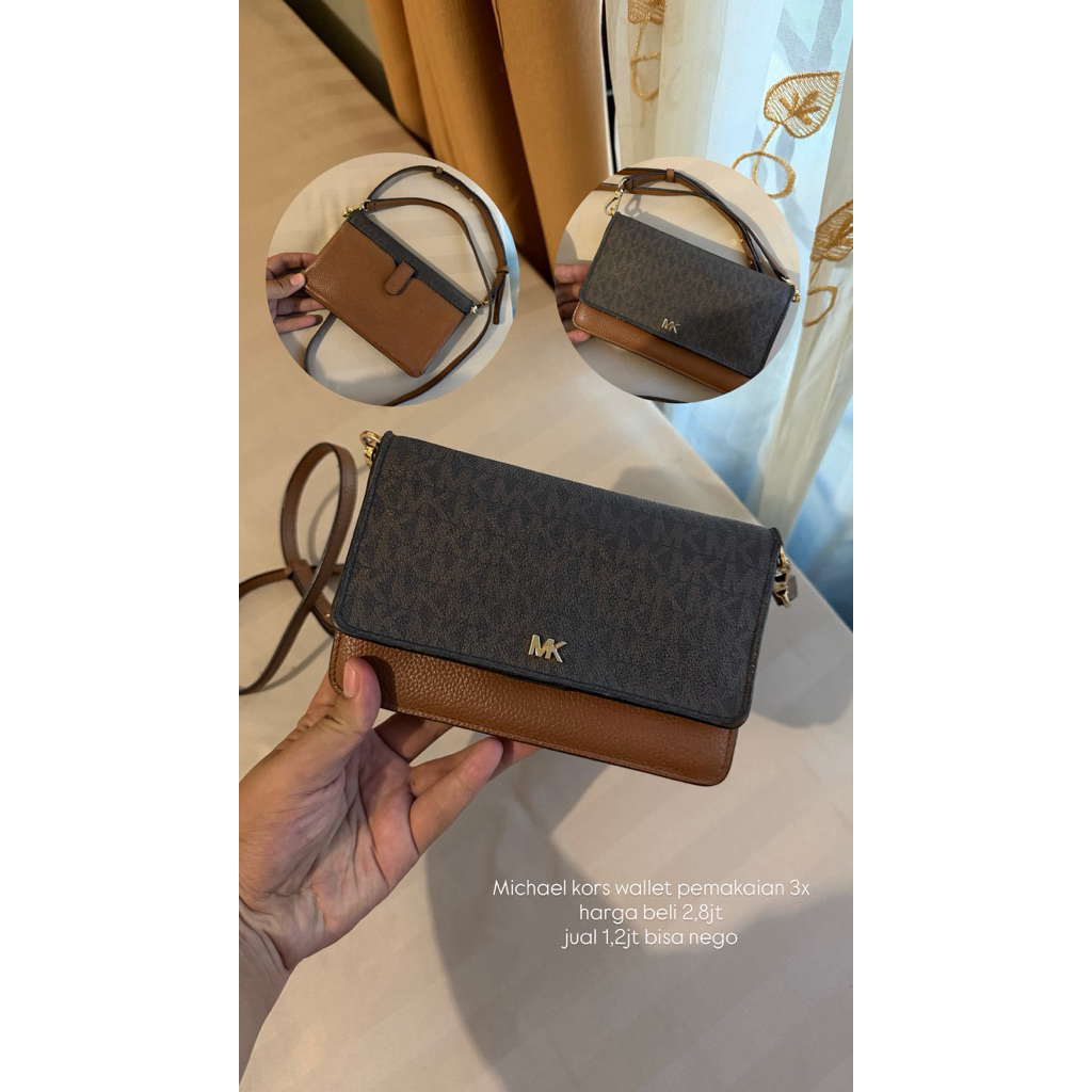 Preloved michael kors wallet