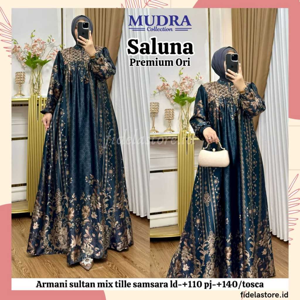Mudra Hijab | Gamis Terbaru | Gamis Wanita | Gamis Pesta | Dress Kondangan | Gamis syari | Midi Dres