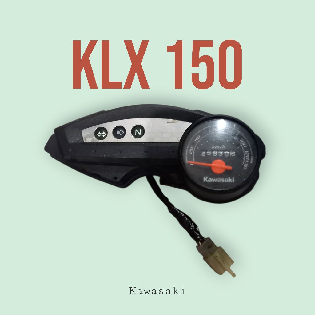 Speedometer Spido Kilometer Odometer KLX S 150 Old Lama Original Second fungsi