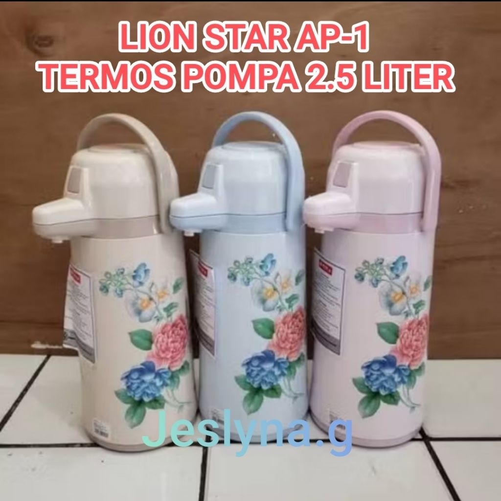 LION STAR Termos air panas pompa 2.5 liter AP-1/termos pencet Lion star AP-1