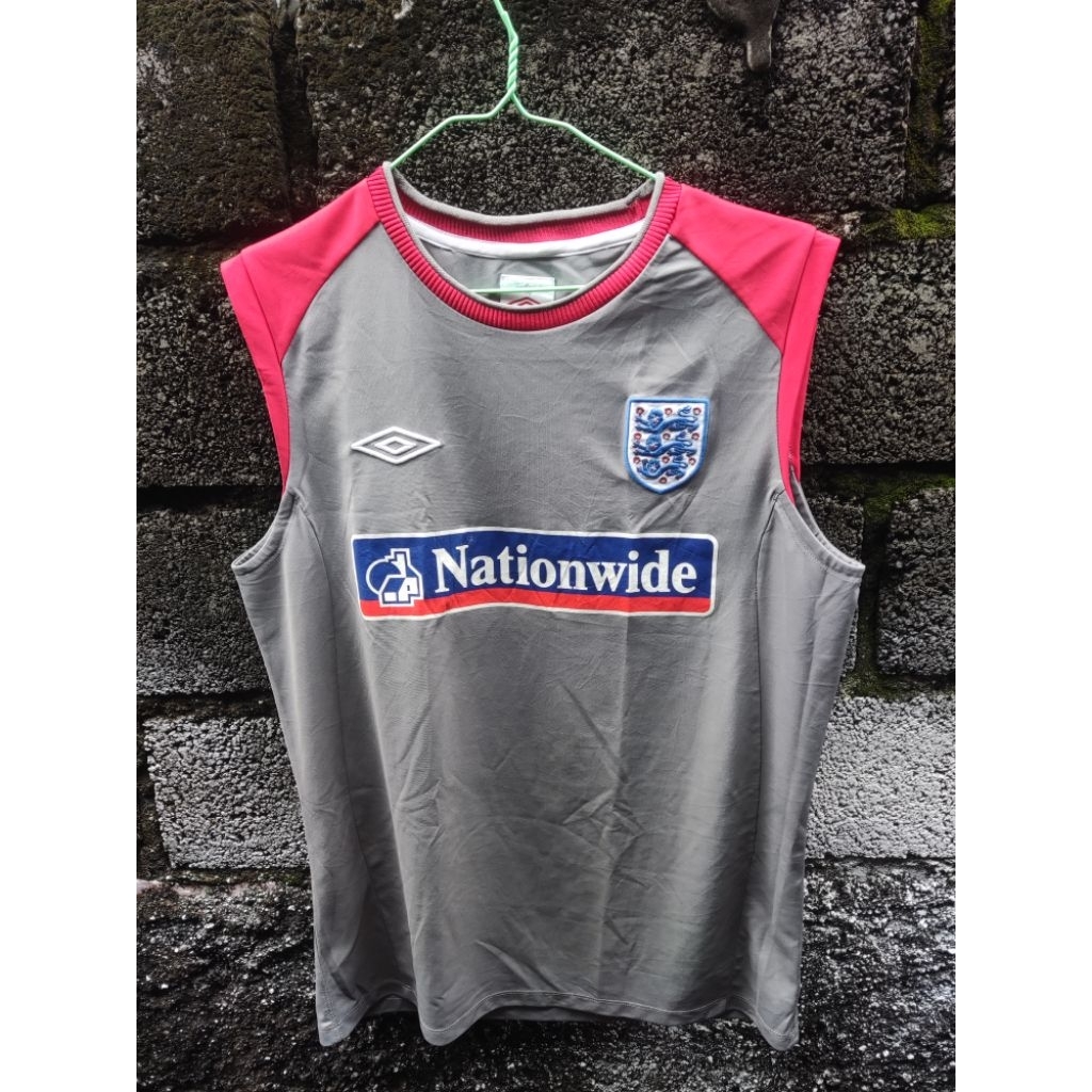 England 2010/2011 umbro vest training sleeveless kutung vintage rare original