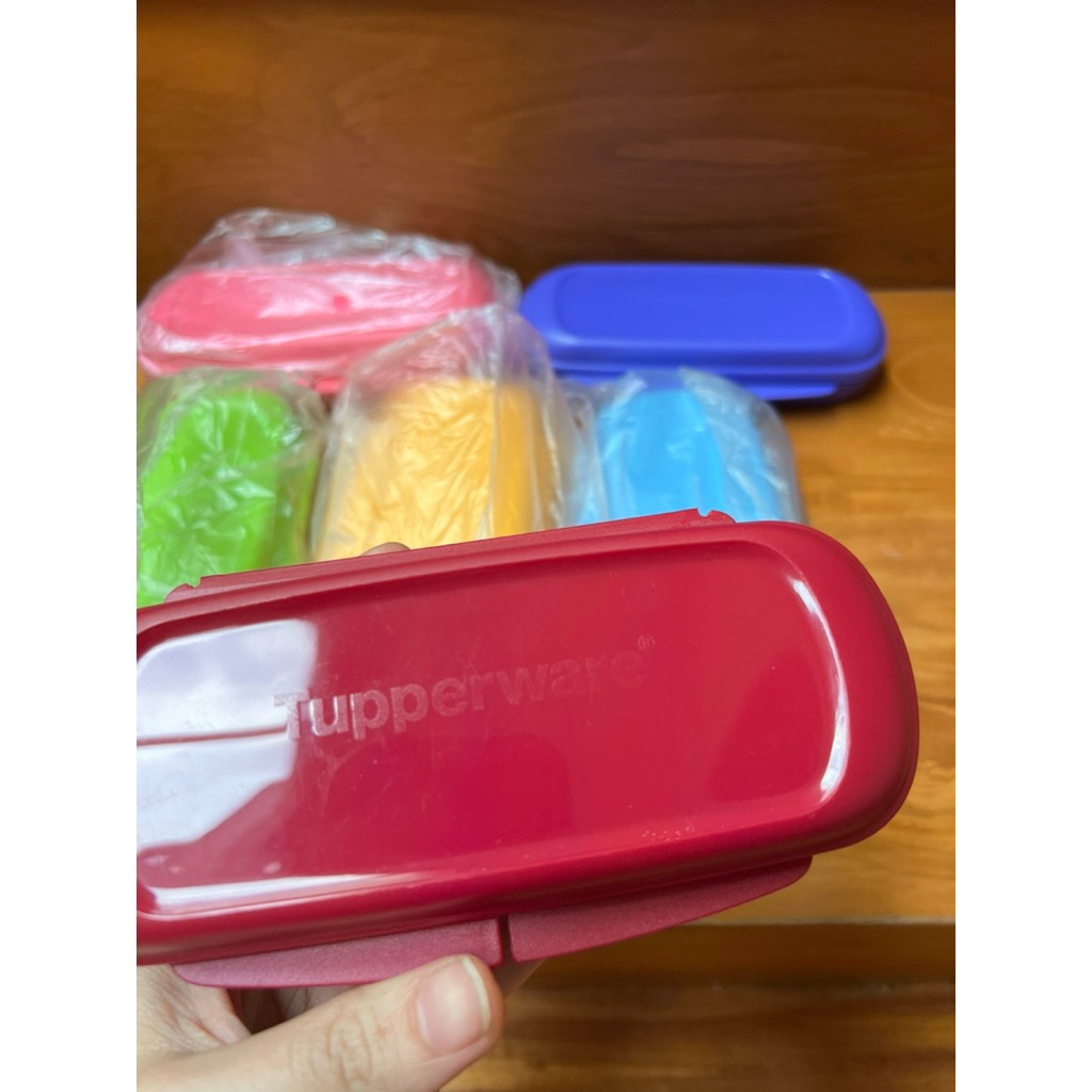 Tupperware  Tbar Keeper Ecer 1pcs Cutlery Case T-Bar tempat kacamata permen snack