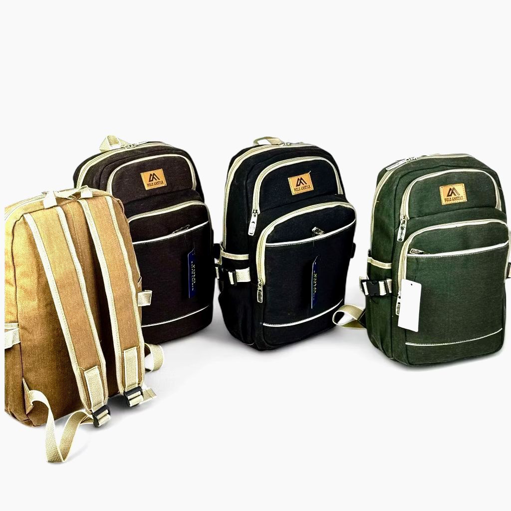 tas ransel  polo amstar ori kampas tebal