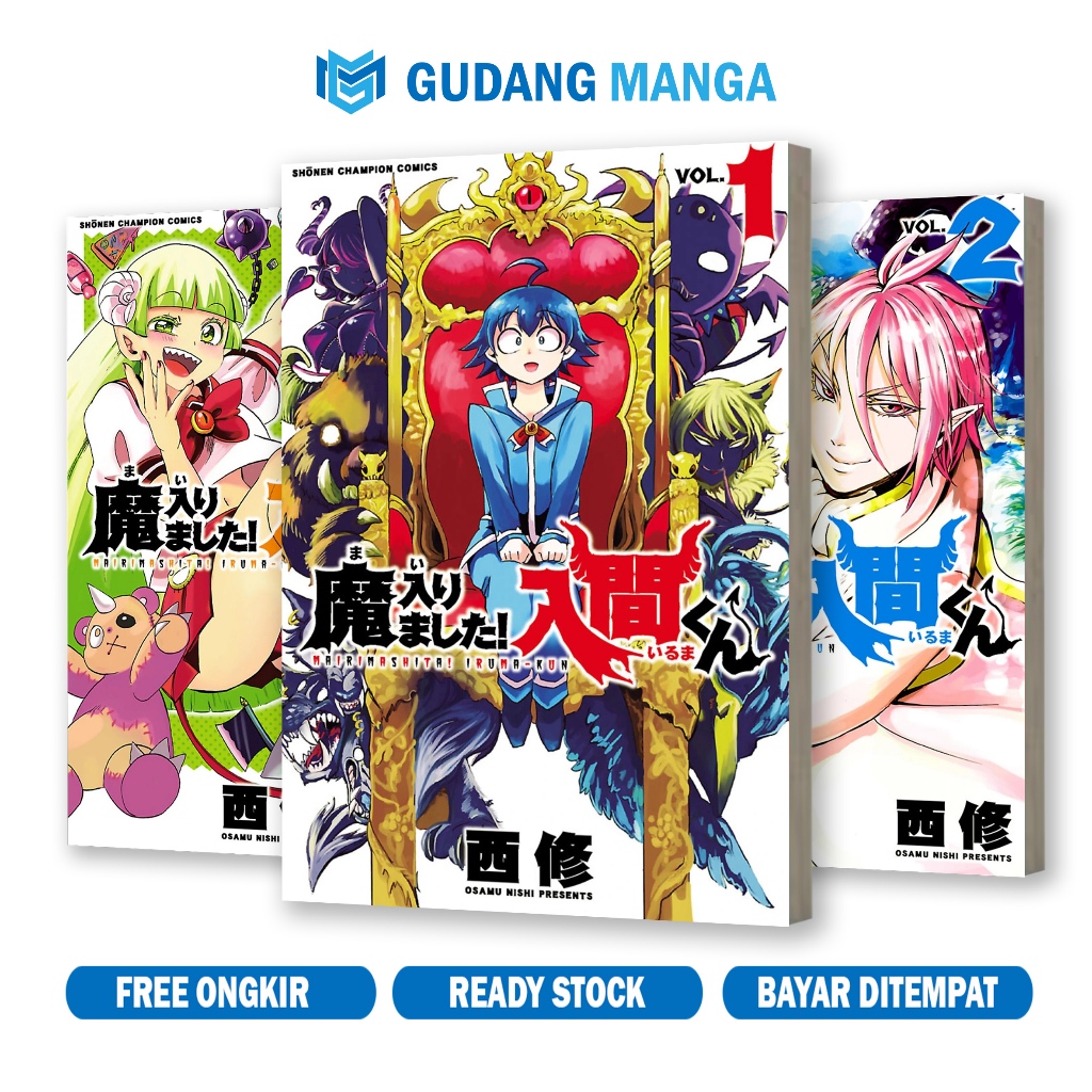 Buku Komik Manga Mairimashita Iruma-kun Vol. 01-47 Bahasa Indonesia