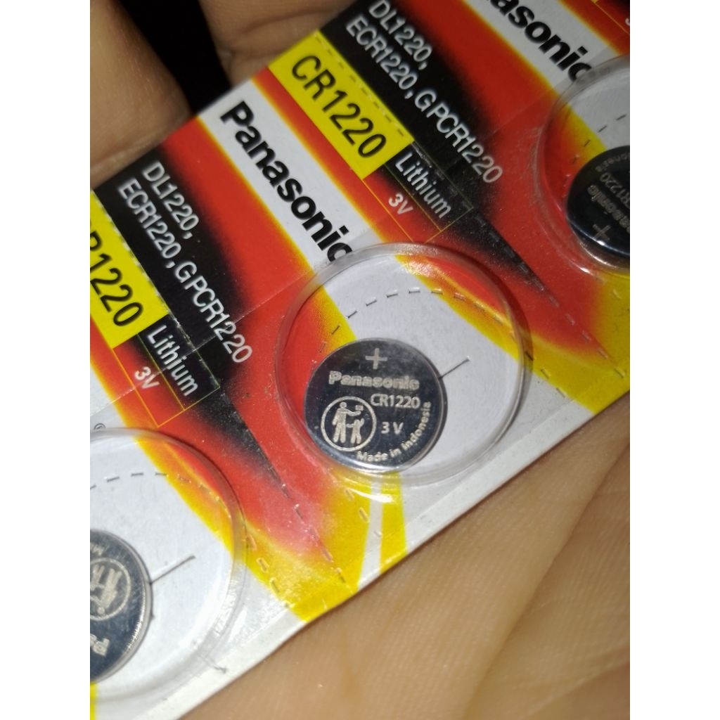 BATERAI KANCING 3V CR1220 PANASONIC