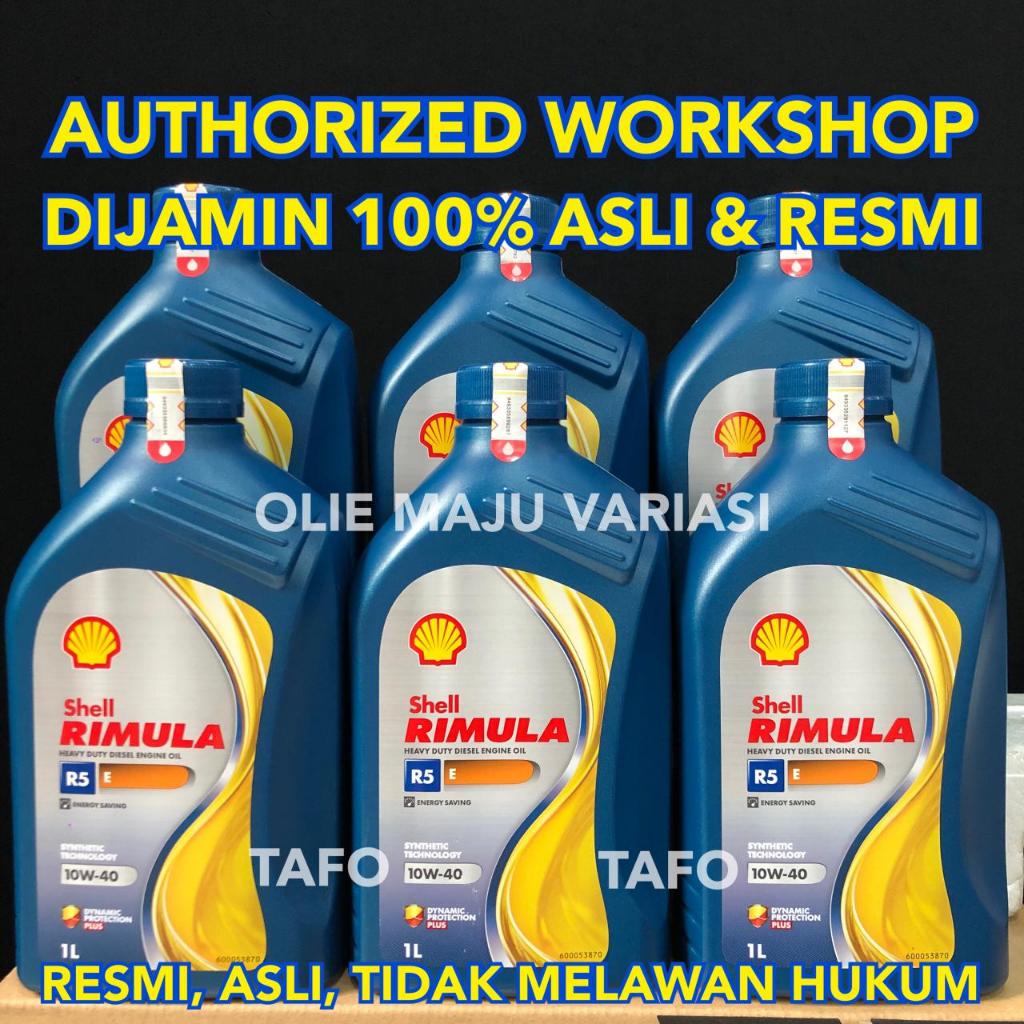 SHELL RIMULA R5E 10W-40 DIESEL ORIGINAL / SHELL RIMULA R5E 10W40