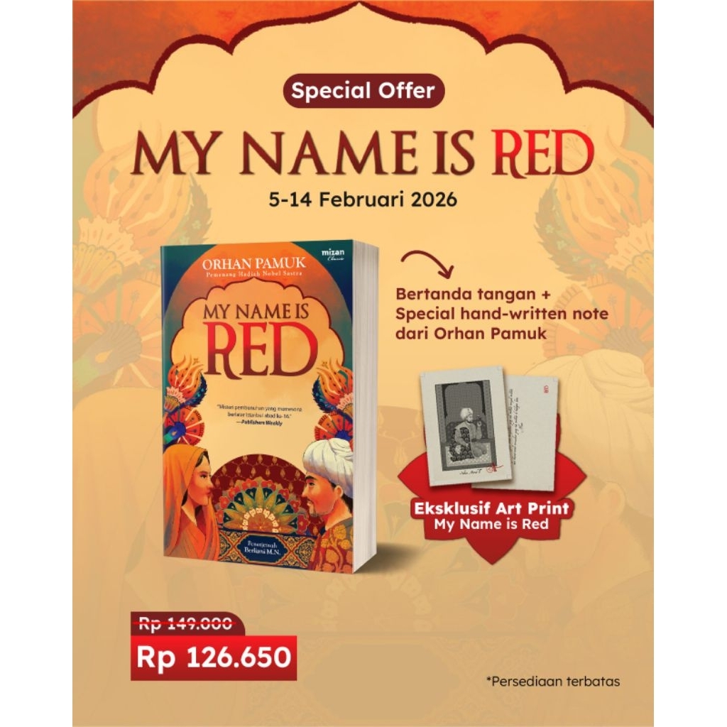 MY NAME IS RED - MIZAN