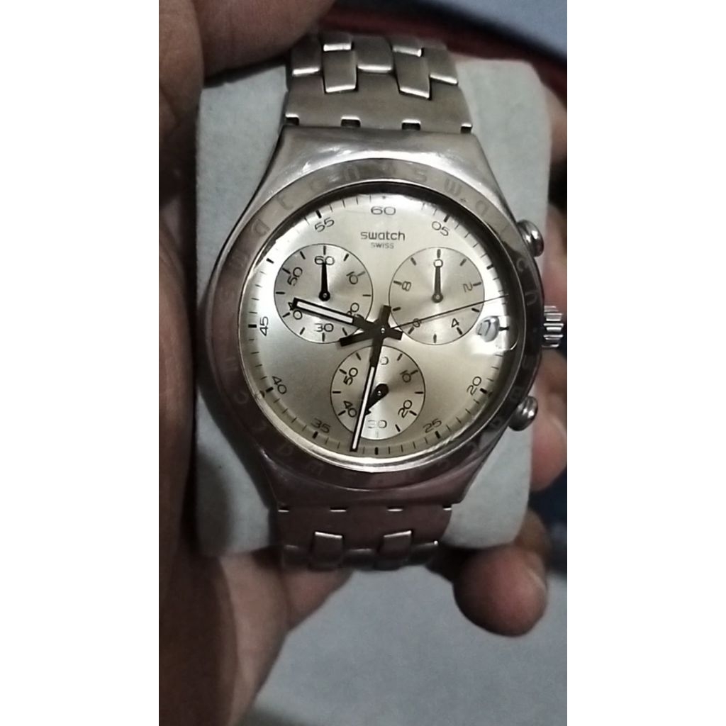 Original Jam Second Preloved Swatch Irony Chrono