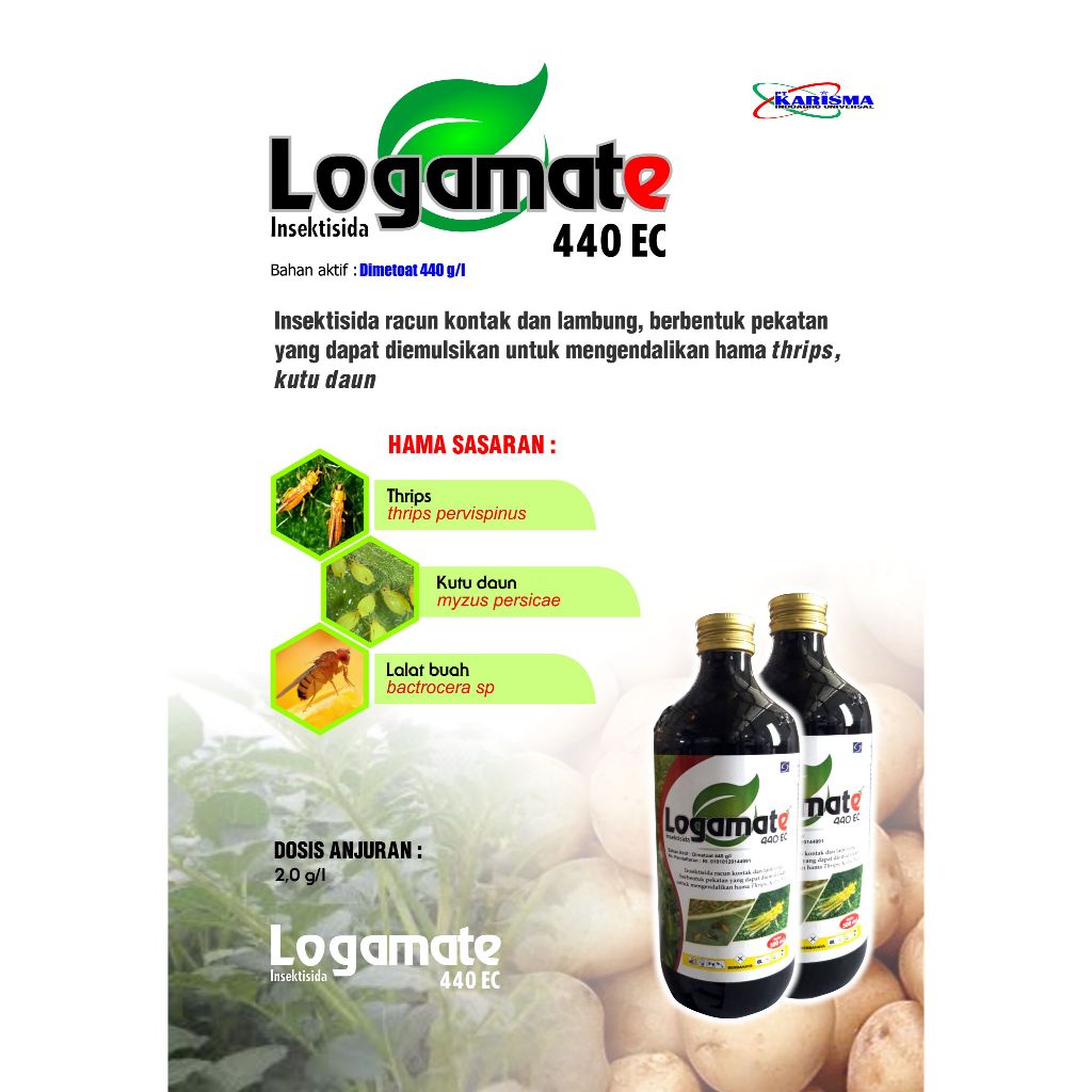 LOGAMATE 440 EC – Insektisida Sistemik & Kontak Pembasmi Hama