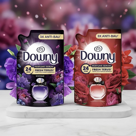 1,5 LITER Downy Pelembut Pakaian & Pewangi Konsentrat Premium Mystique dan passion