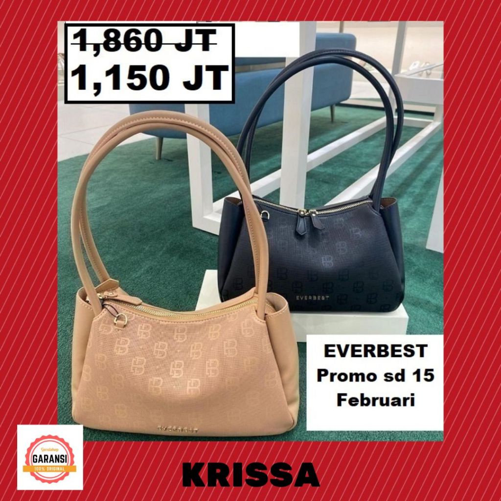 TAS handbag bahu Wanita seri KRISSA EVERBEST ori 100% SALE