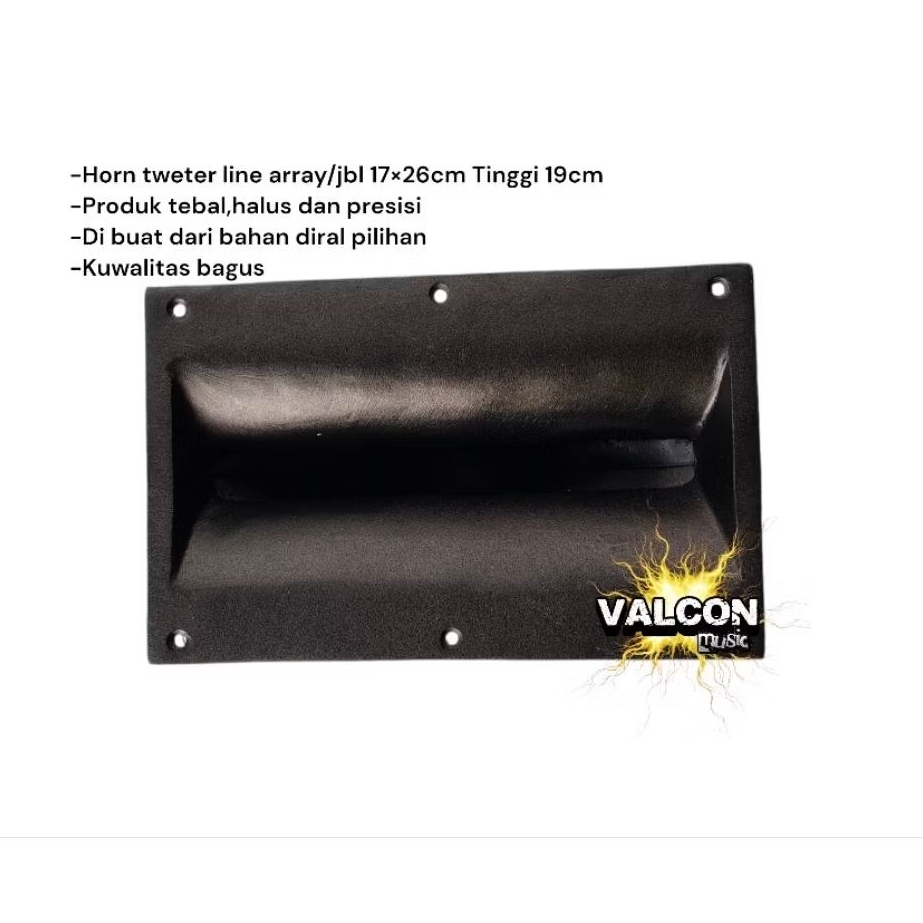 horn tweter,corong tweter line array/jbl 17×26cm bahan diral kuwalitas bagus