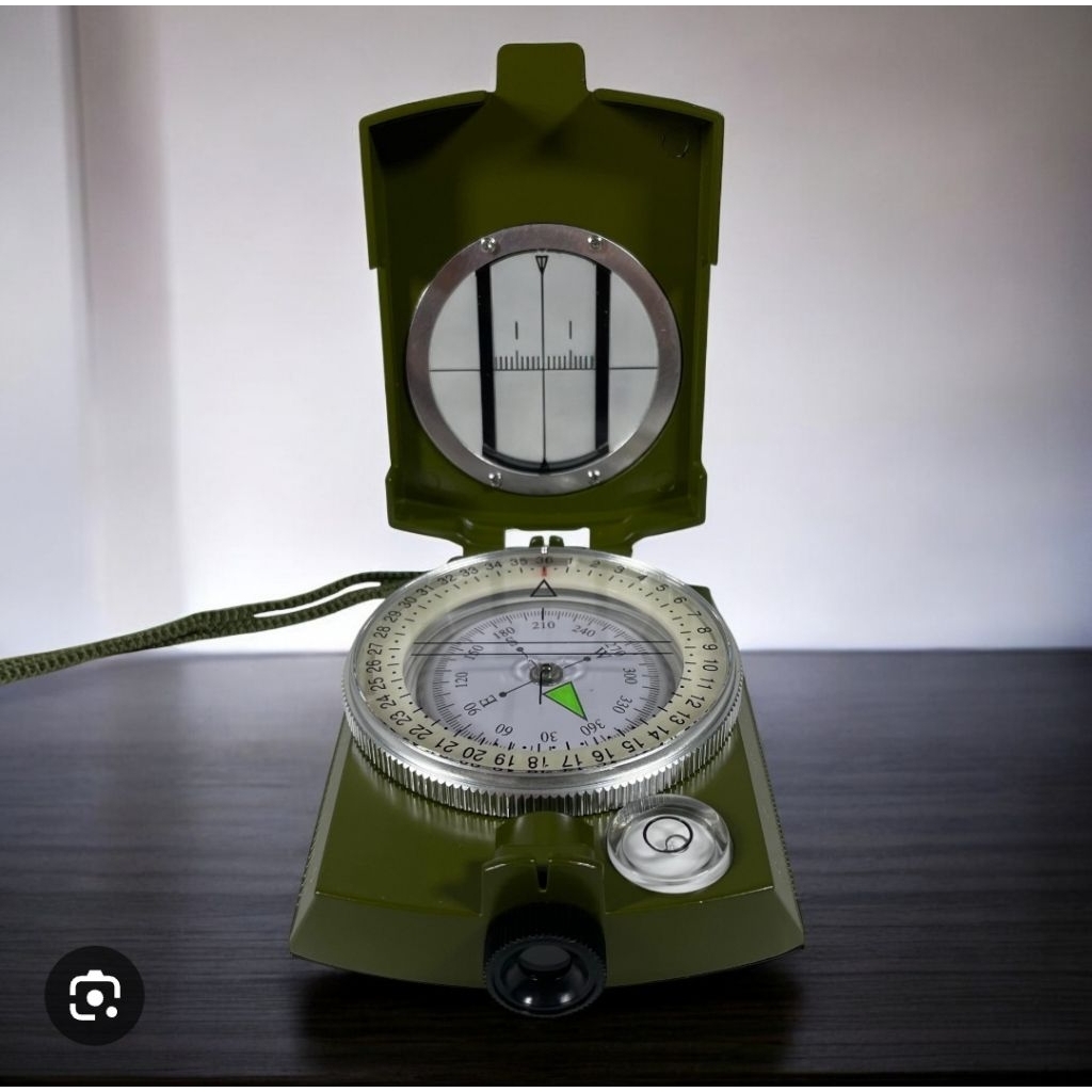KOMPAS BIDIK MILITER CLINOMETER - KOMPAS MILITARY NAVIGASI TOOLS