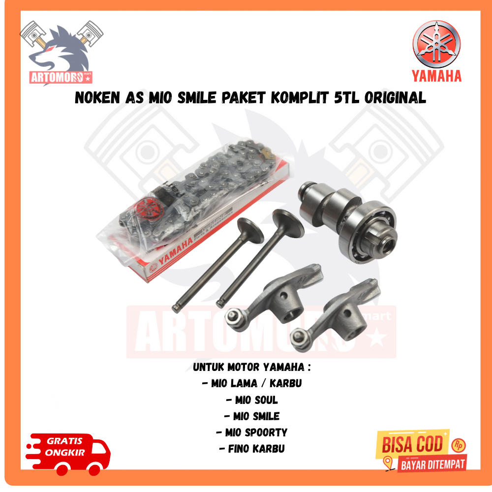 noken as mio sporty - noken as mio smile Paket komplit 5TL Original